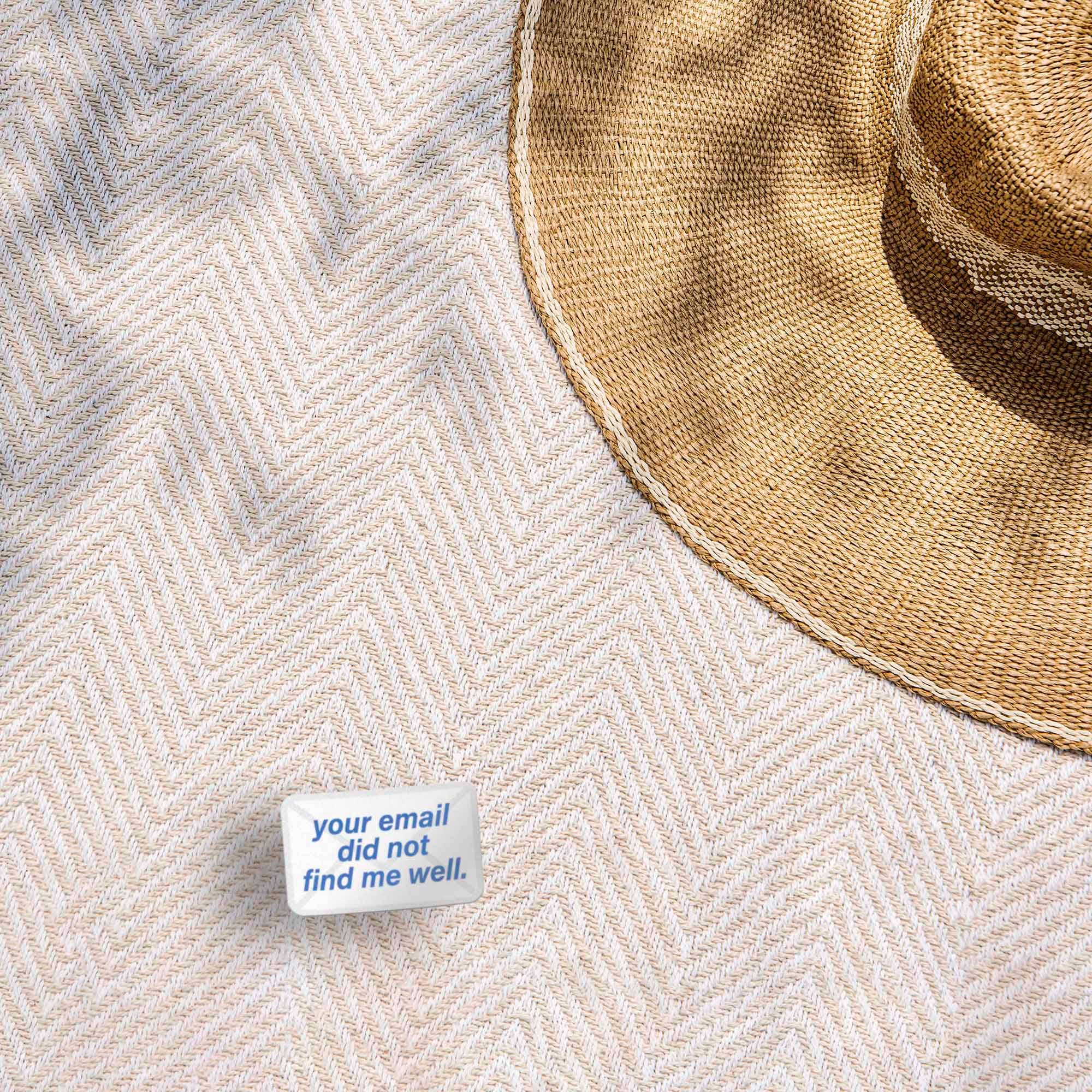 Your Email Did Not Find Me Well Funny Sticker - Mini