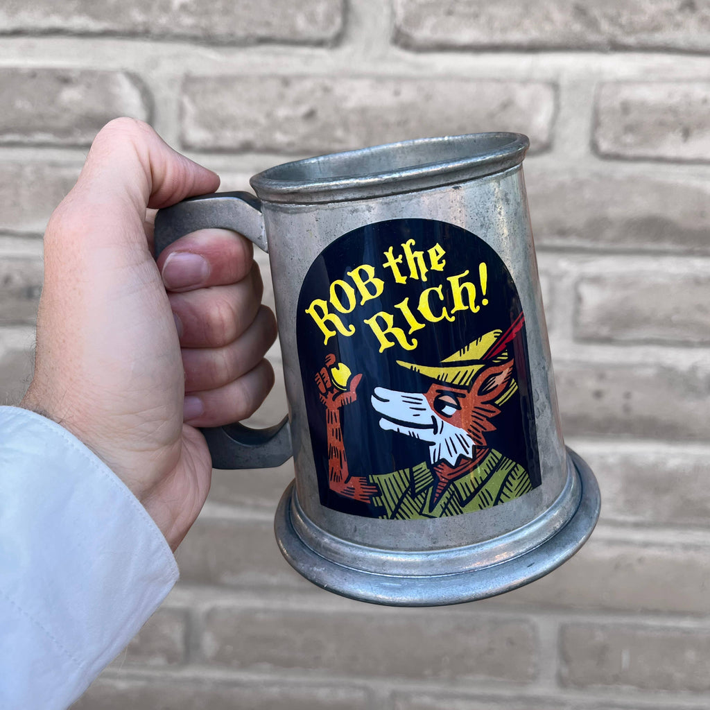 Rob the Rich sticker - Robin Hood - Medieval sticker