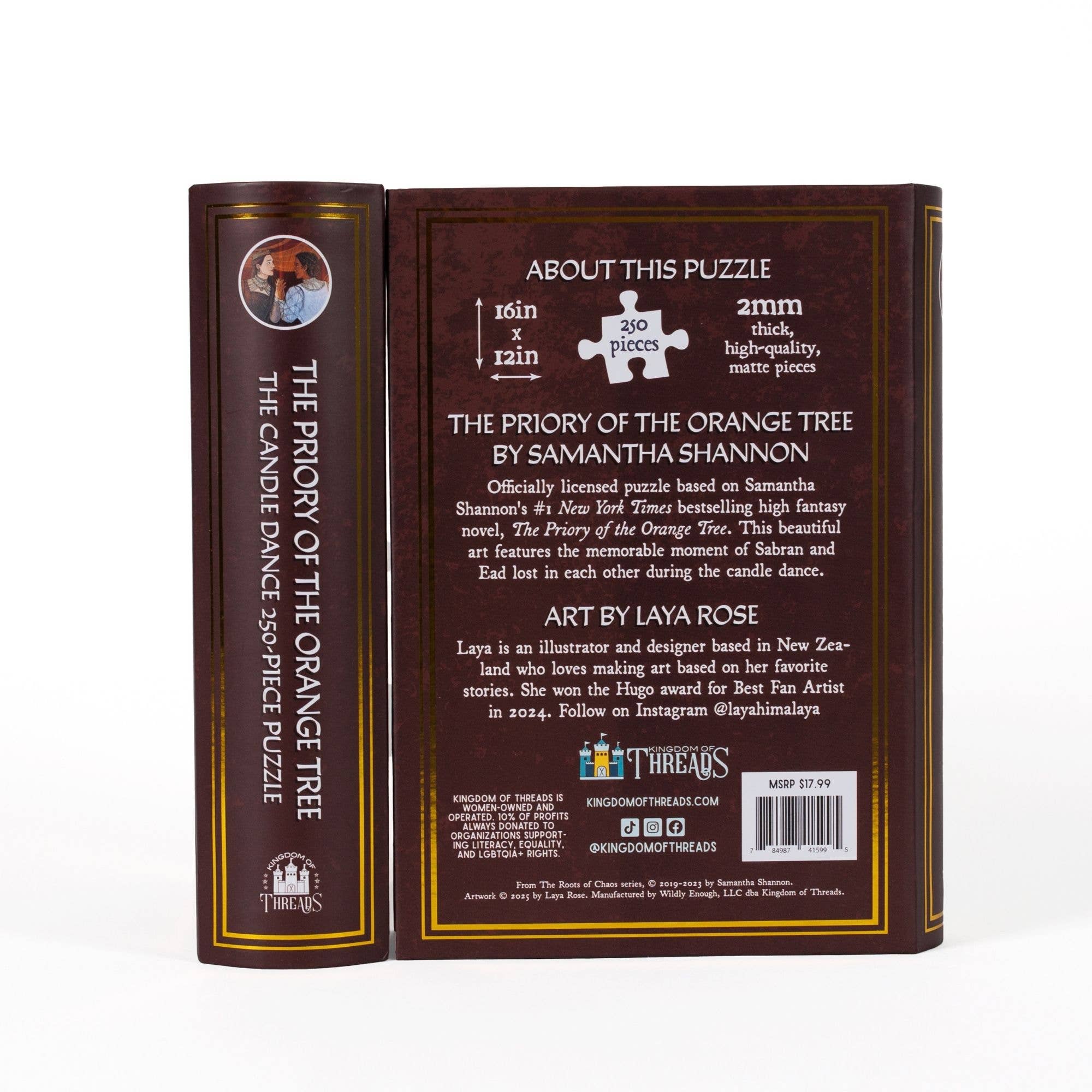 The Candle Dance Keepsake Puzzle | Priory of the Orange Tree
