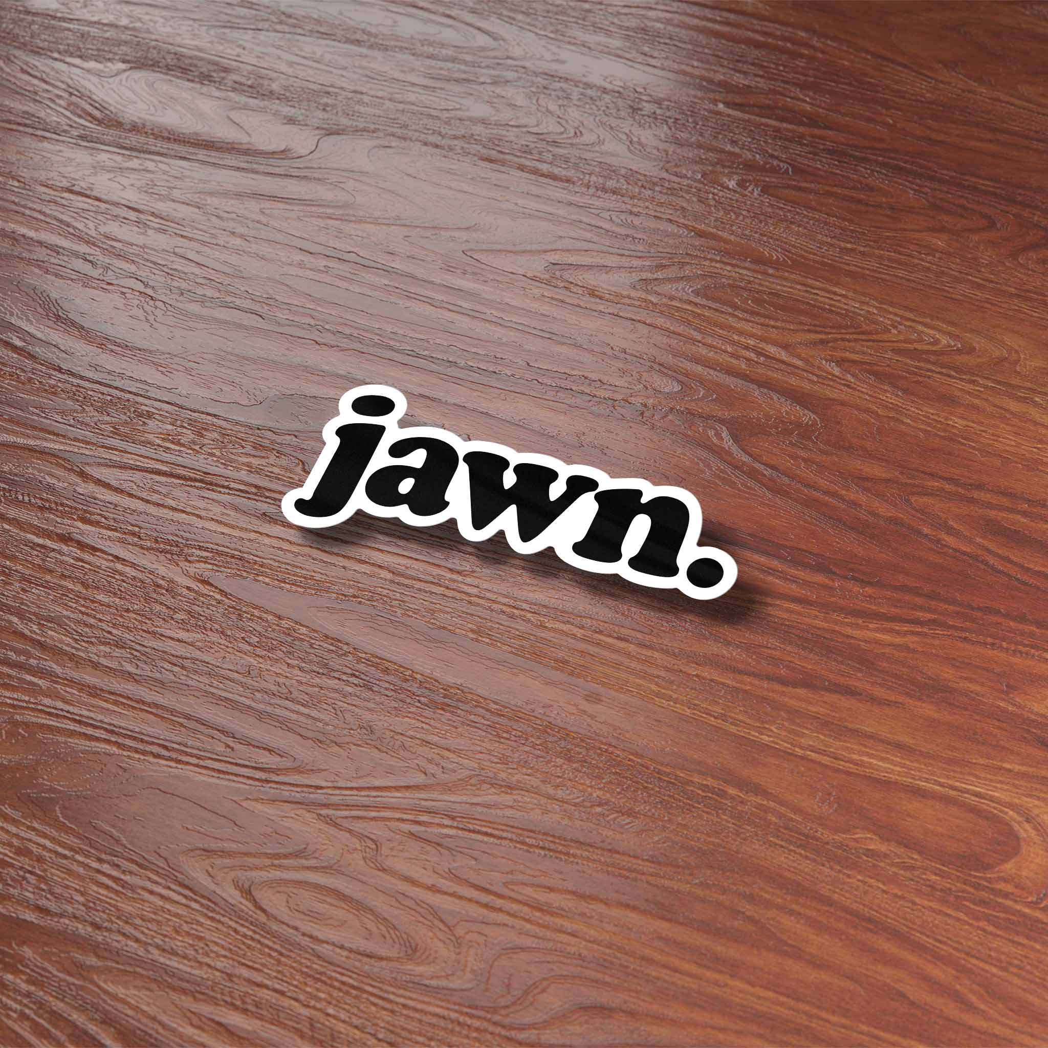 Jawn Philly Sticker - Philadelphia Pennsylvania Accent Decal