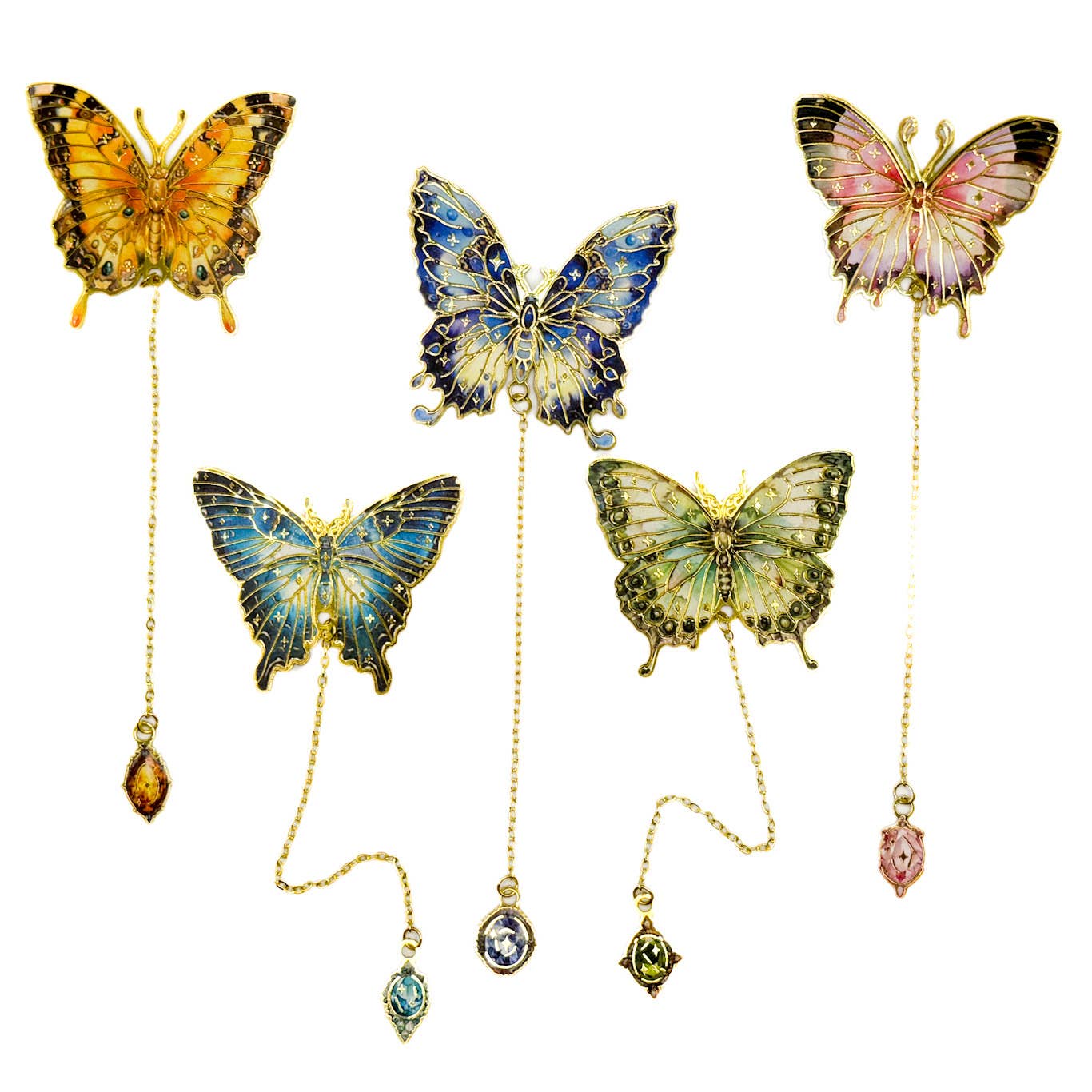 Metal Butterfly Bookmark