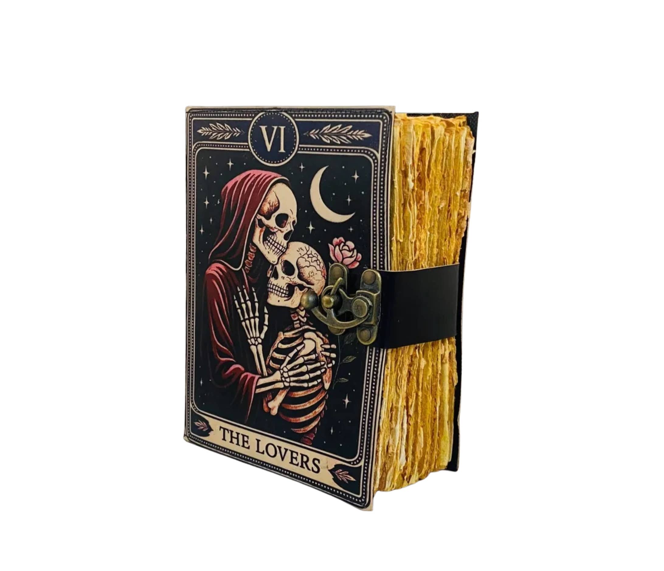 Book of Shadows Leather Journal Grimoire Spellbook Diary