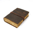 Vintage Leather Journal Grimoire Journal Travel Celtic Diary