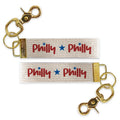 Philly Star Keychain | Philadelphia Gift | Key Ring