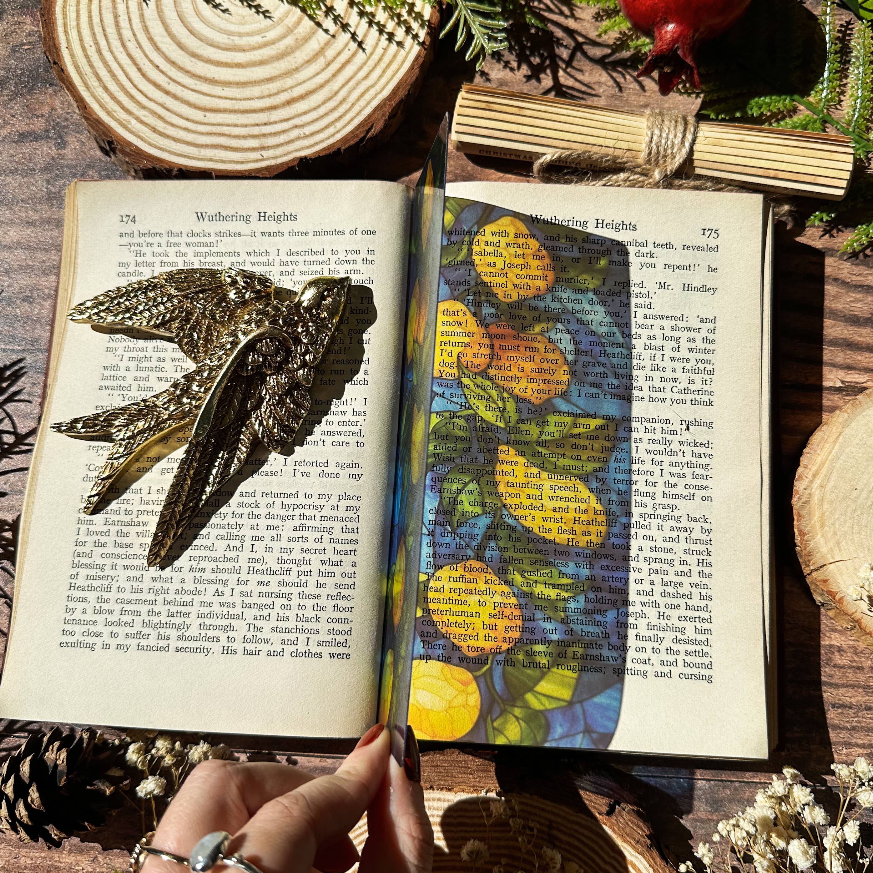 Lemons Stained Glass Bookmarks