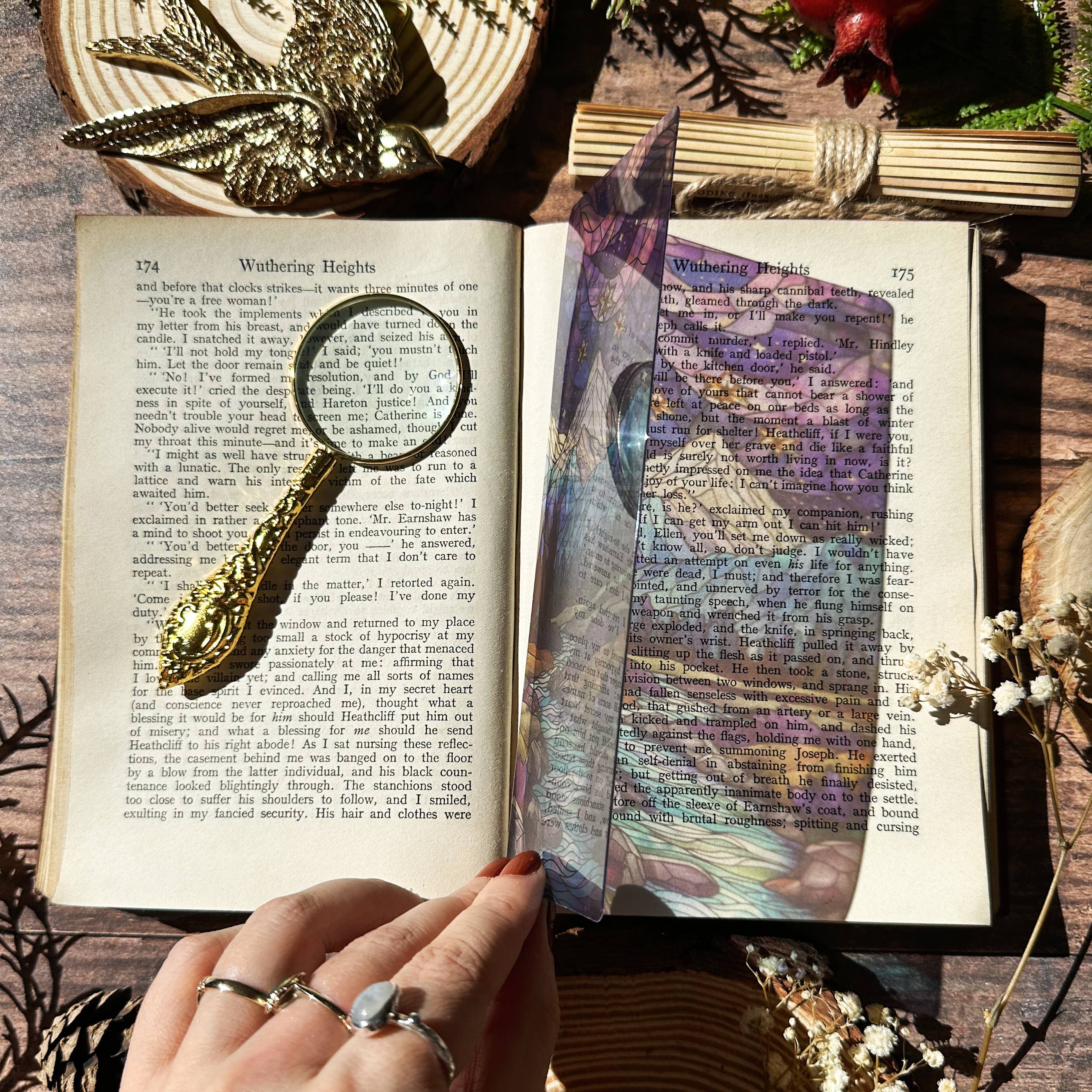 Night Court (ACOTAR) Stained Glass Bookmarks