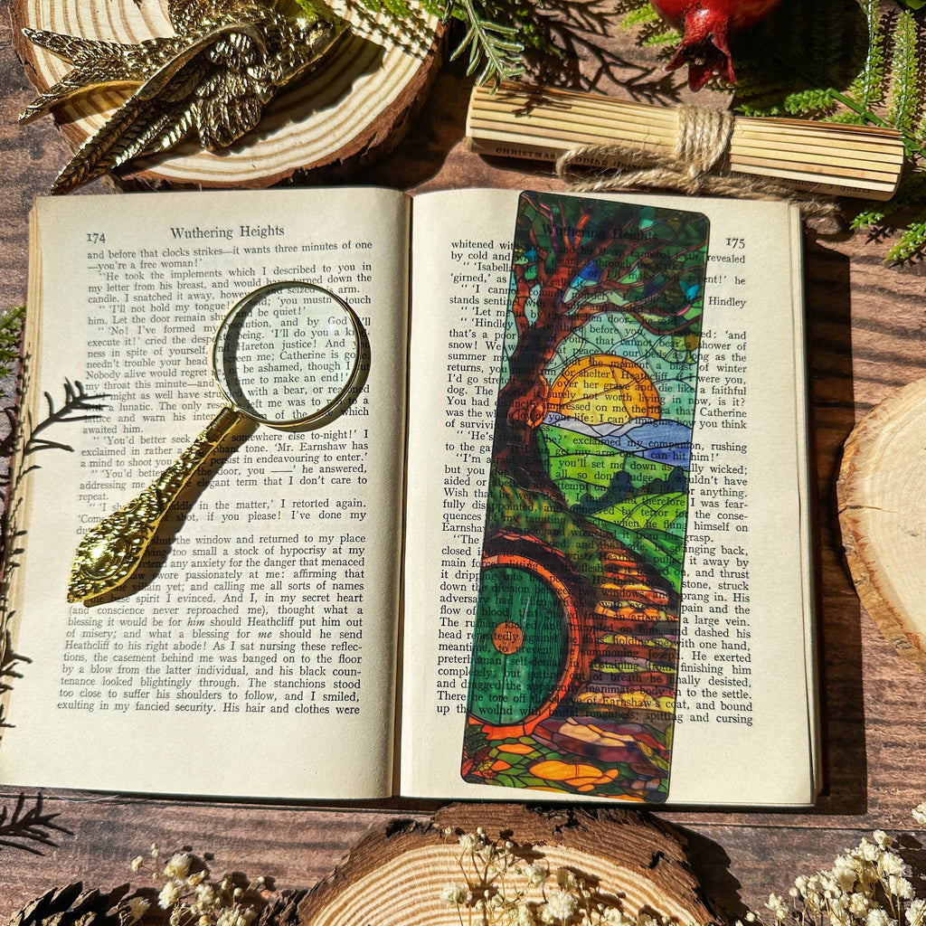 Shire Door Stained Glass Bookmarks