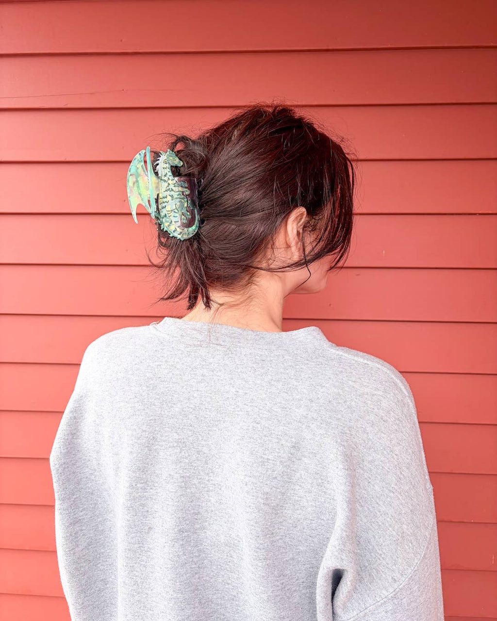 Dragon Hair Claw Clip - Small Seafoam | Hair Accessories