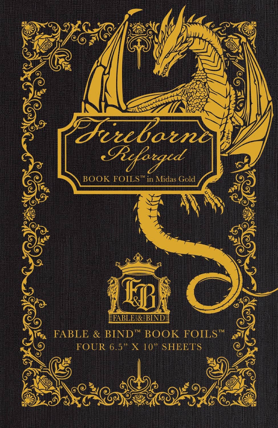 Fireborne: Reforged Fable & Bind Book Foils