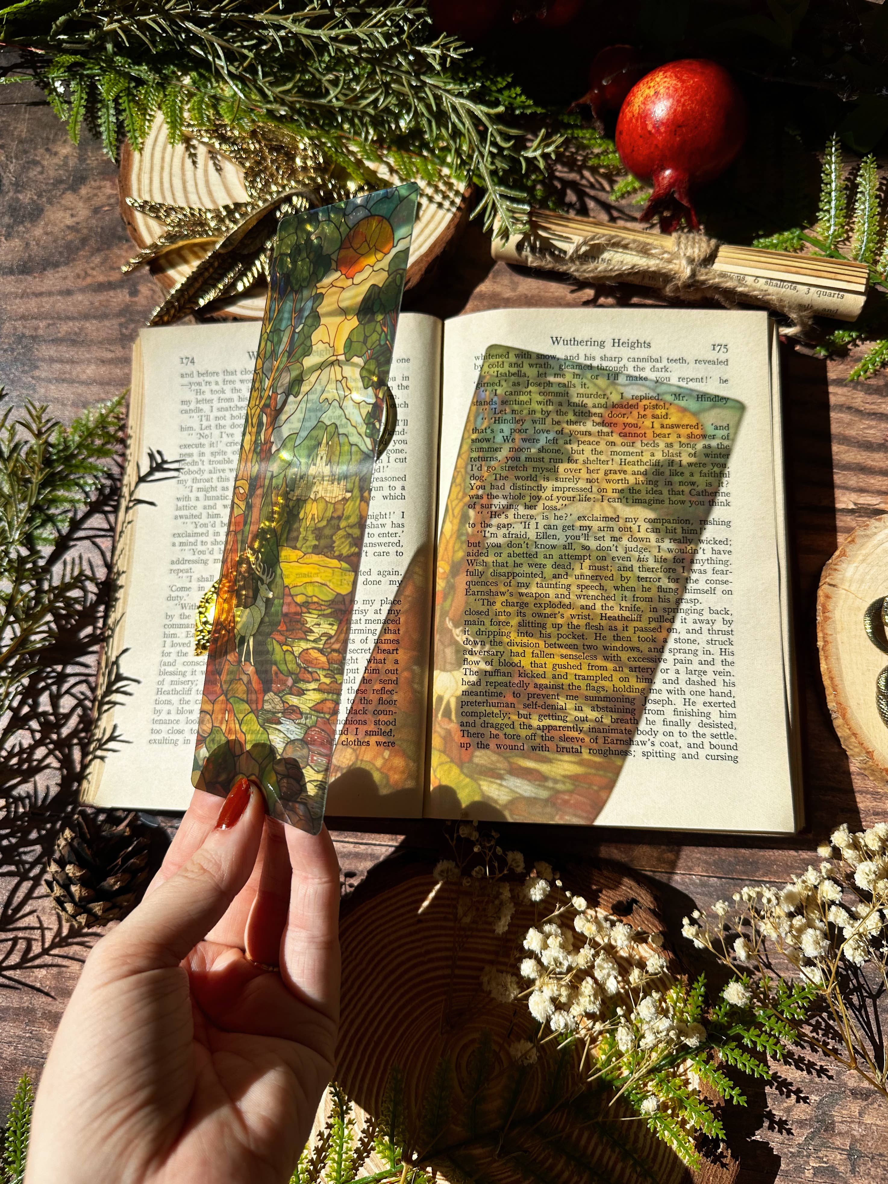 Terrasen Stained Glass Bookmarks (Throne of Glass)