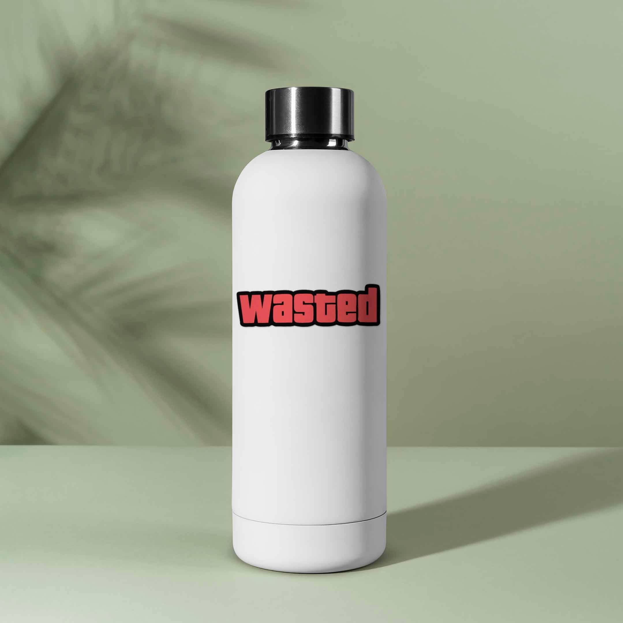 Wasted Funny Online Gaming Sticker
