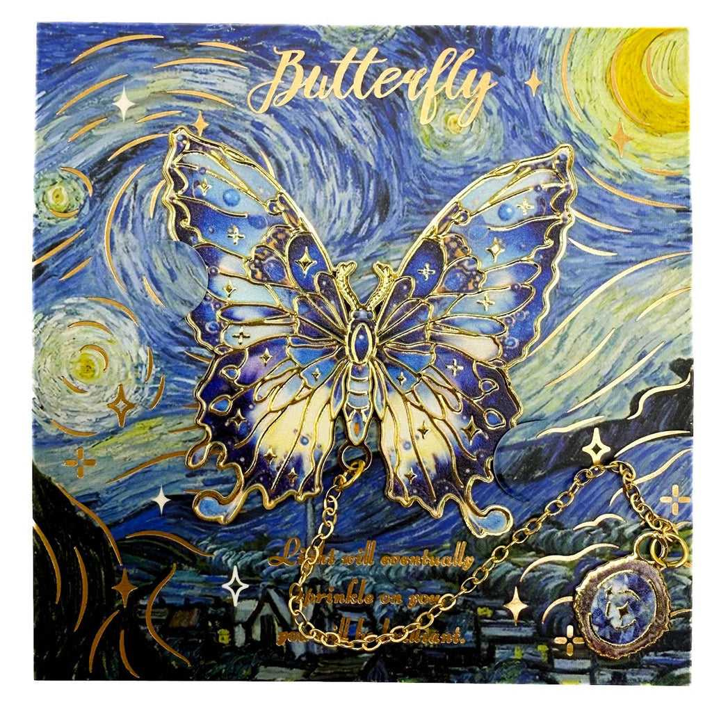 Metal Butterfly Bookmark