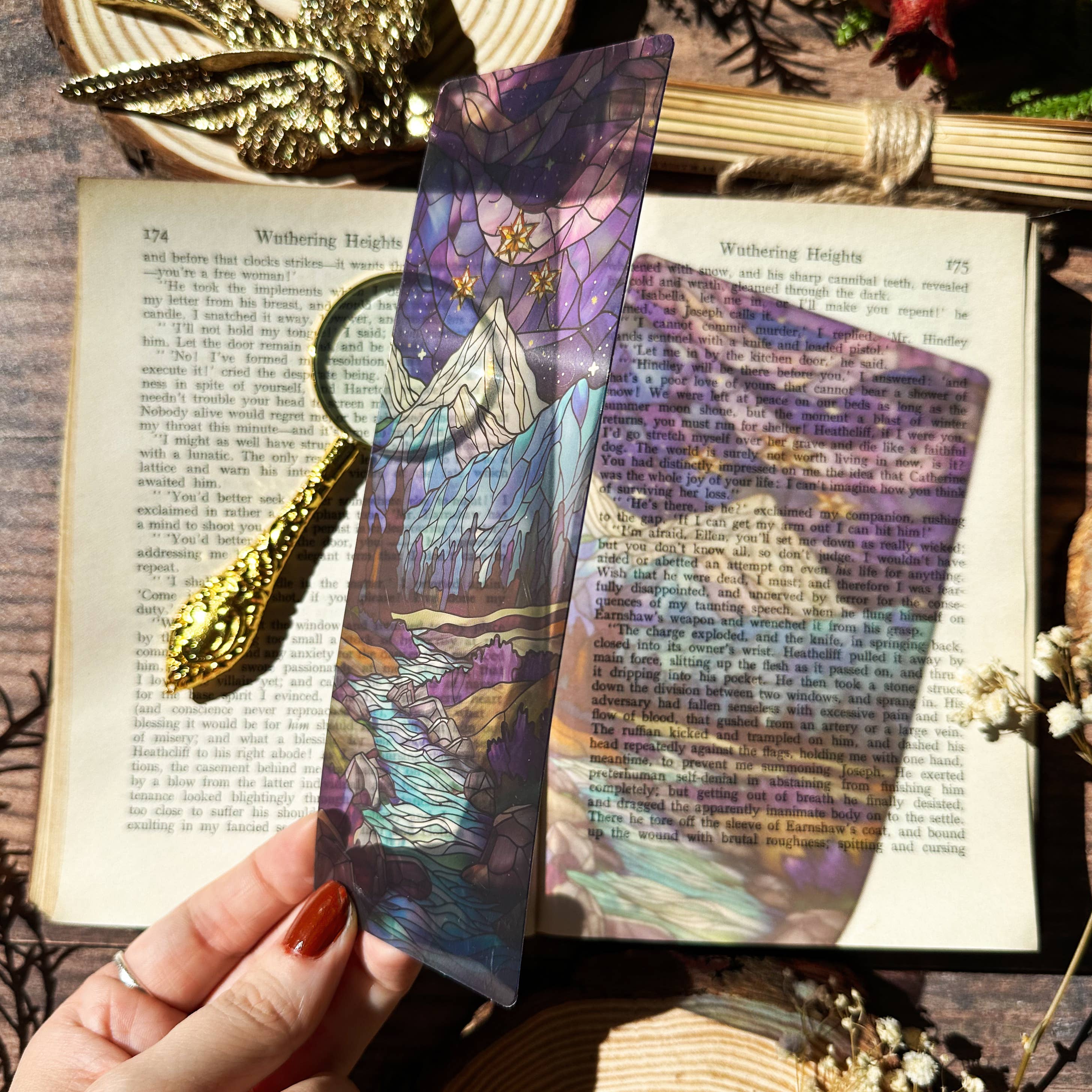 Night Court (ACOTAR) Stained Glass Bookmarks