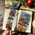 Hydrangeas Floral Stained Glass Bookmarks
