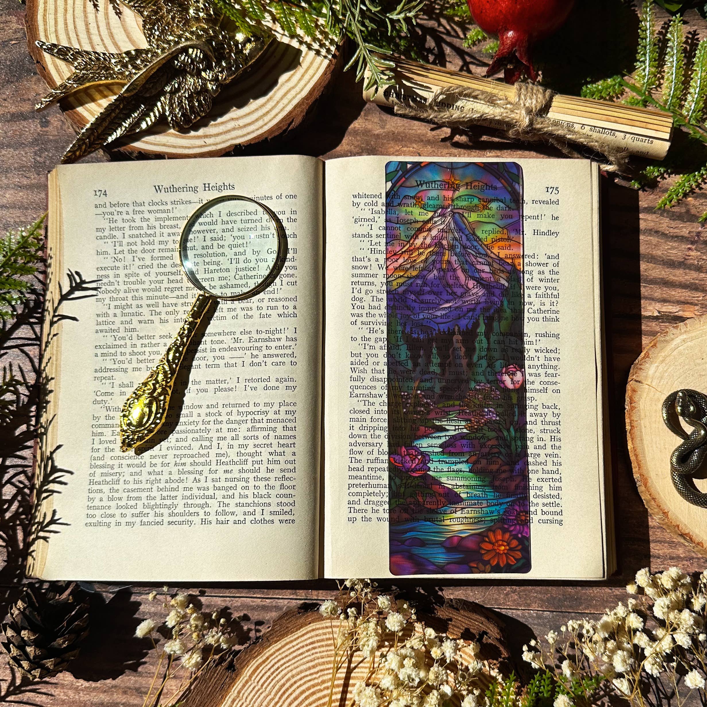 Velaris  (ACOTAR) Stained Glass Bookmarks