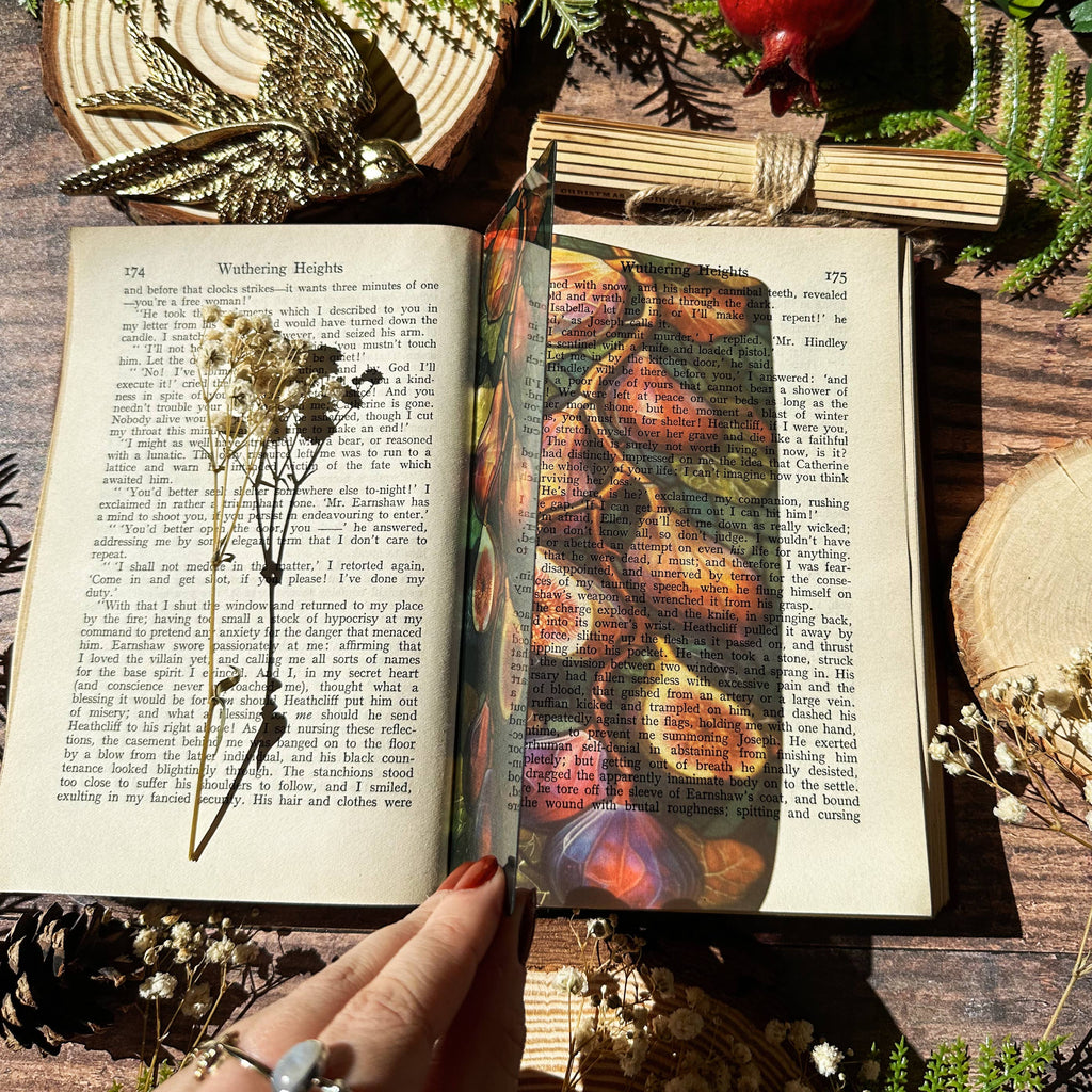 Fig Stained Glass Bookmarks